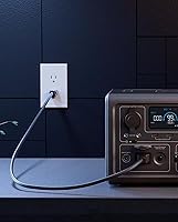 Vista 8 de Cable de carga de estación de energía resistente, cable de carga rápida para Jackery Explorer 2000/1500/1000 Pro, serie Ecoflow Delta/River, Bluetti