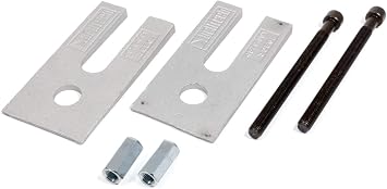 Belltech 4976 Pinion Angle Shim, 3 Degree, Aluminum, Universal, Pair