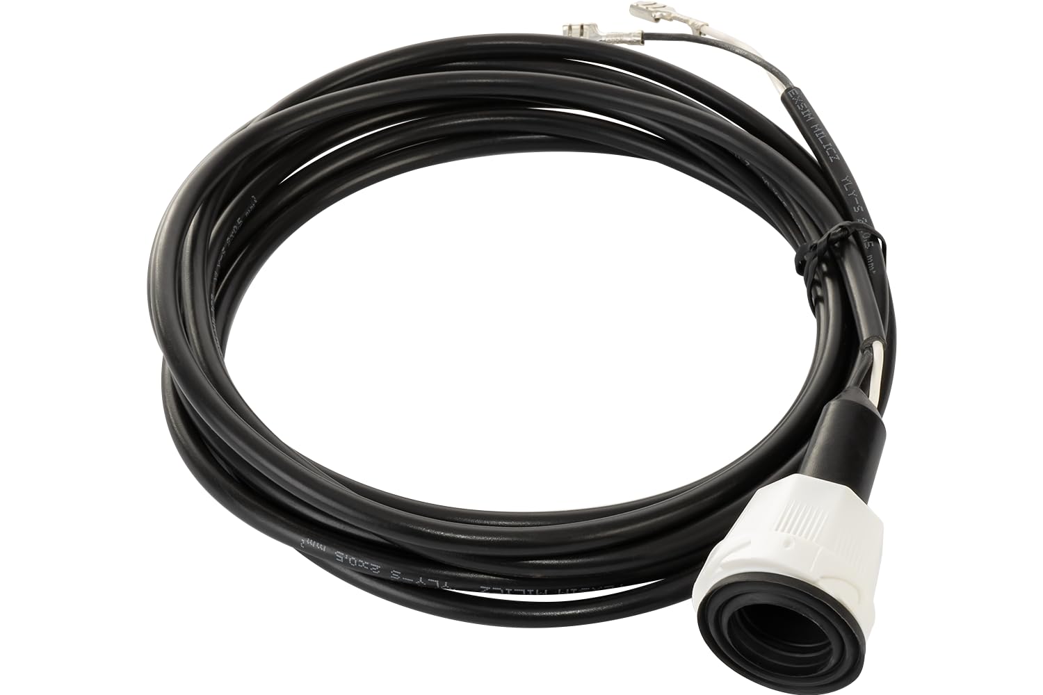 MANTES Faisceau électrique 7m Prise 13 Broches avec 2 connecteurs baïonnette 5 Broches câblage Feux arrière 12V Installation Rapide fiche Robuste pour remorque Plateau Utilitaire
