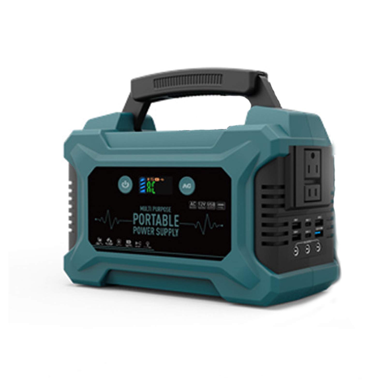 200W - 60000Mah Batería De Litio Recargable Del Generador Portátil - Fuente De Alimentación De Emergencia Con Linterna LED Power Bank Para CPAP Backup Camping
