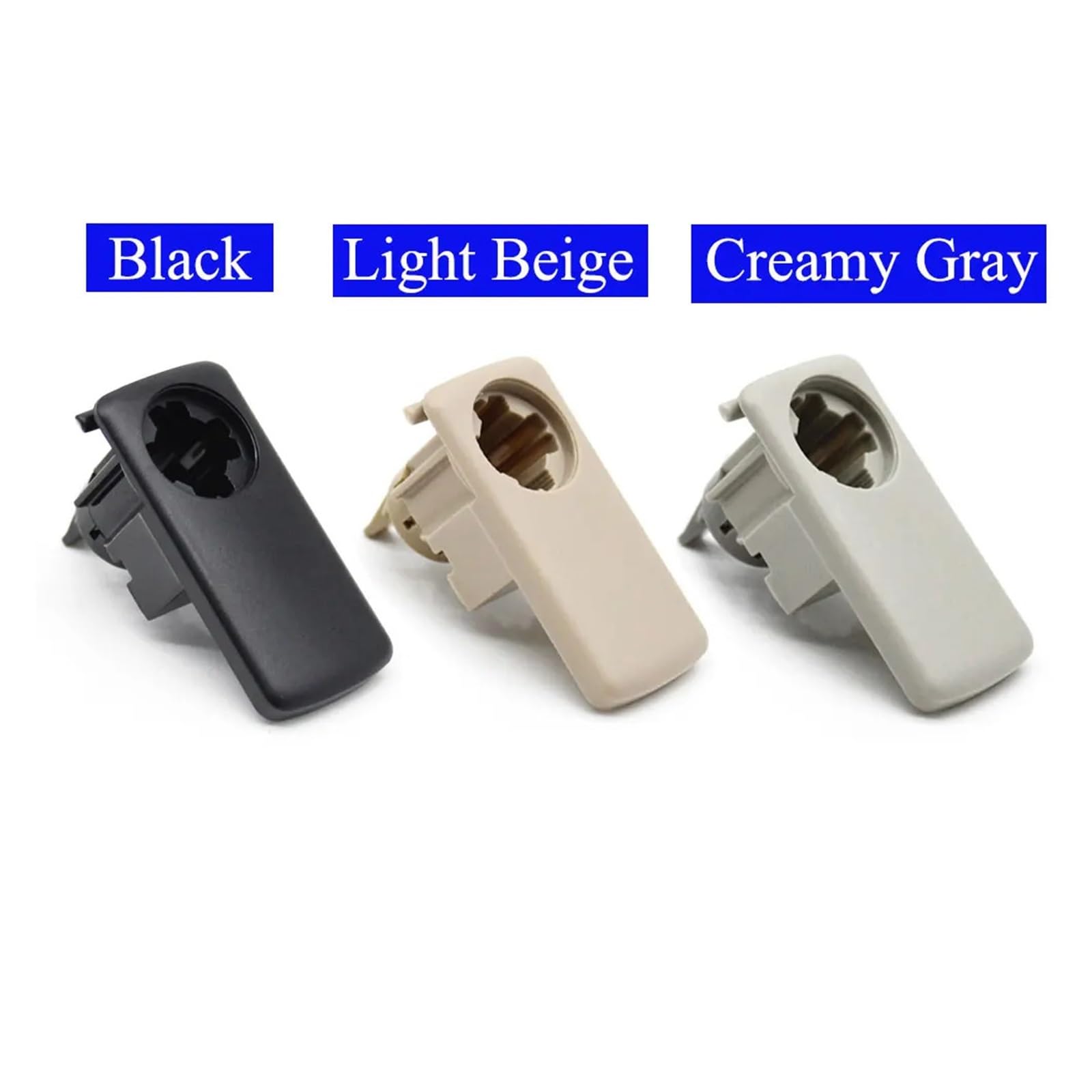 W205 W253 Auto Nero Vano Portaoggetti Maniglia Interruttore Cassetta degli Attrezzi Coperchio Serratura di Ricambio Misura for Benz C Classe GLC C200 C250 C300 C400 GLC260 GLC200(Schwarz)