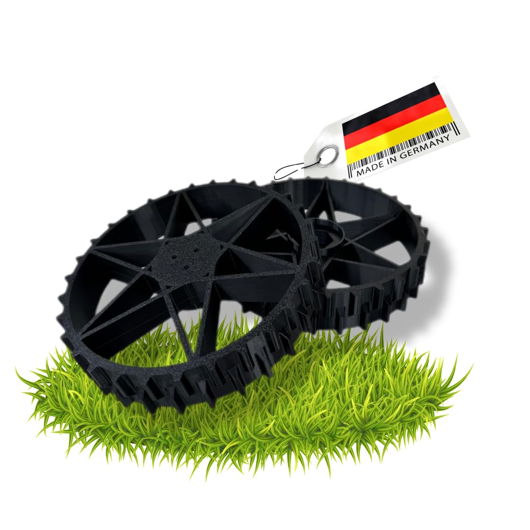 2x Antriebsrad Rad passend für Gardena R38Li R40Li R50Li R70Li R80Li Husqvarna Automower 105/305 / 308 mehr Grip!