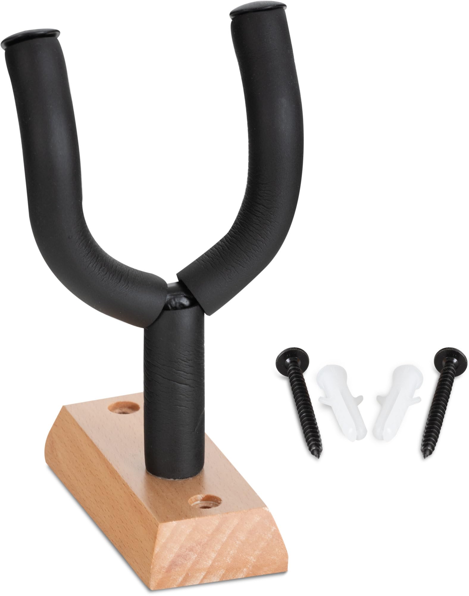 Classic Cantabile Set 5 Supporti da Parete in Legno per Chitarre, Chitarra