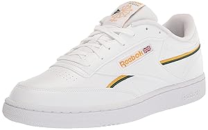 Reebok Mens Club C Lifestyle Embellished Athletic and Training Shoes