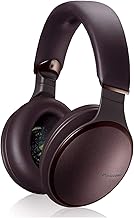 Panasonic Noise Cancelling Over The Ear Headphones with Wireless Bluetooth, Alexa Voice Control & Other Assistants Brown RP-HD805N-T, One Size Fits All