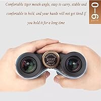 Vista 8 de telescopio Profesional para ver planetas Binoculares para caza de mano de alta potencia de alta definición impermeable gran angular prismáticos