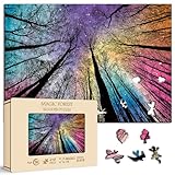 Hard Impossible Wooden Puzzles for Adults 210 Piece,...