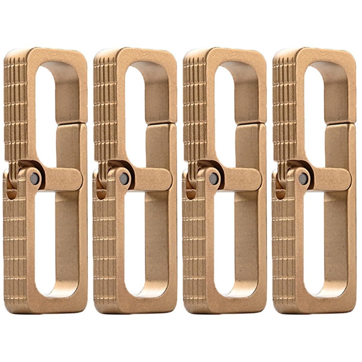 BESPORTBLE Portachiavi Portatile con Gancio per Chiavi Clip per Diverse