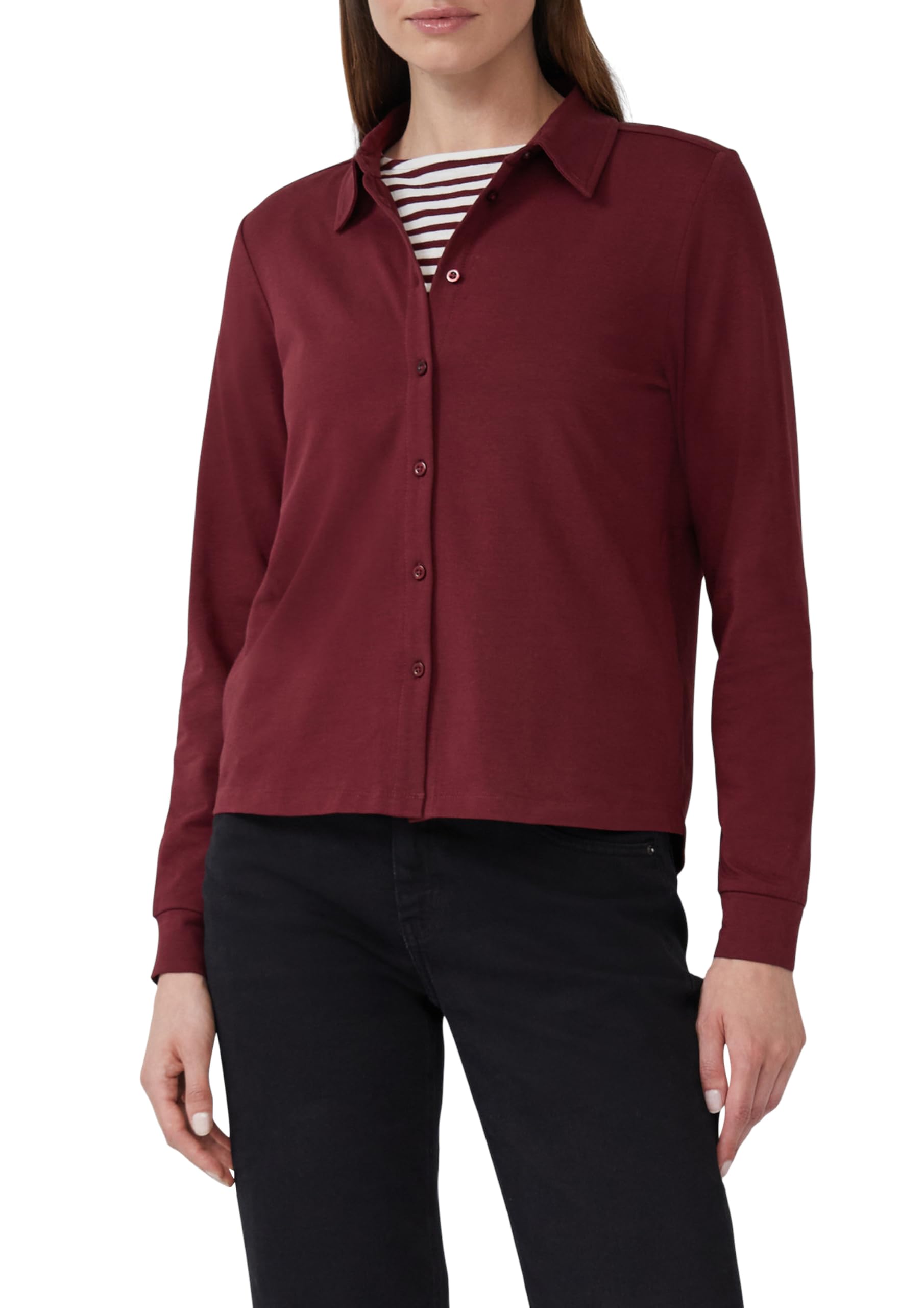 s.Oliver Women's Long-Sleeved Jersey Blouse, 3902, 12