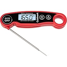Cuisinart LCD Digital Instant Read Thermometer, Water Resistant Meat Thermometer for Home &amp; Grill, Digital Grill Thermometer with Calibration &amp; Backlight, Home Gadget, BBQ, Smoker, Oil Fry &amp; Candy