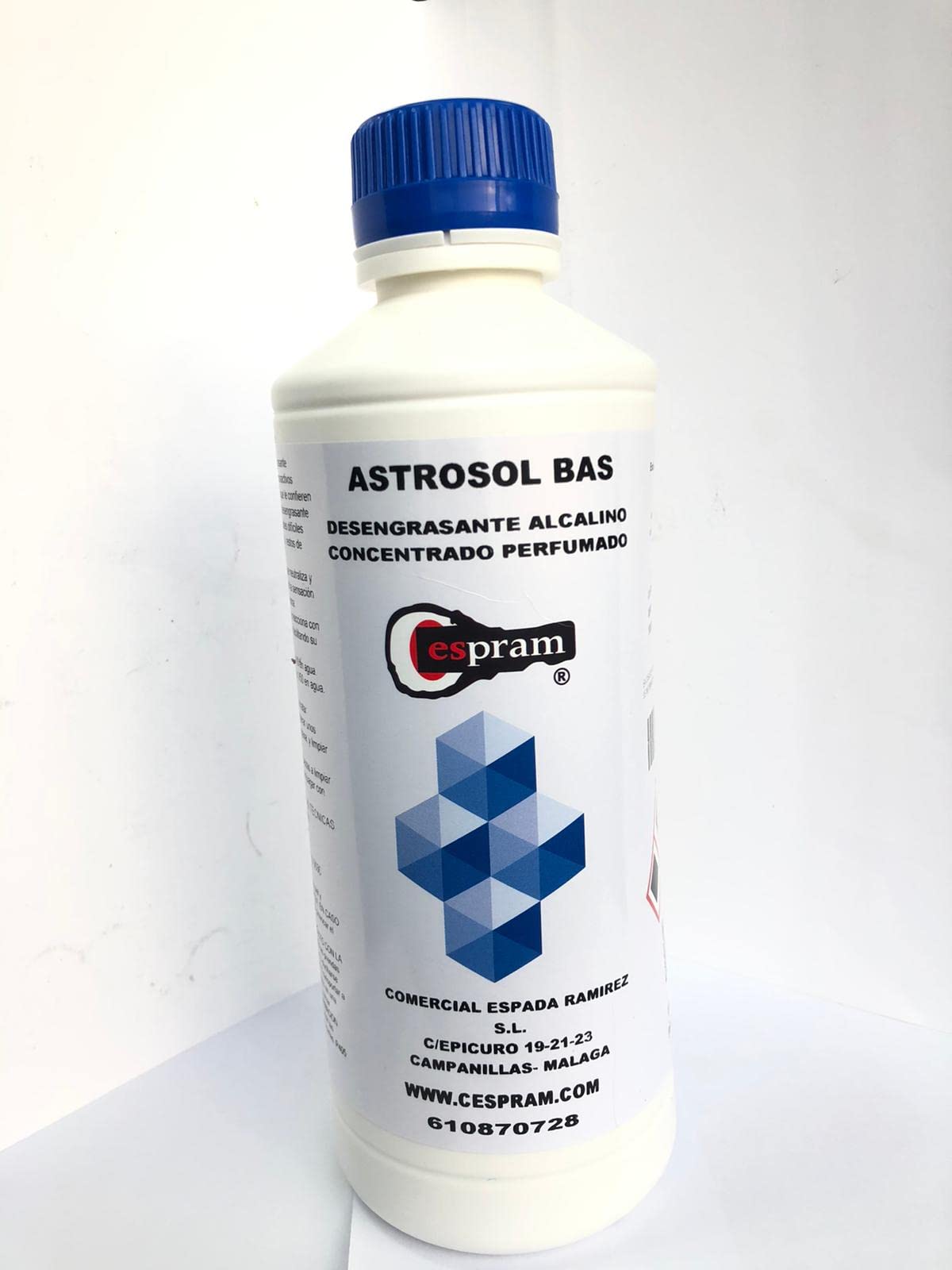 Limpiador desengrasante concentrado multisuperficies con aroma citrico Envase 1 litro (6 uds)
