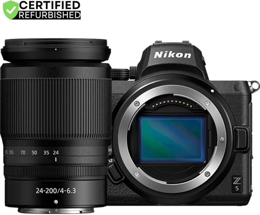 Amazon.com : Nikon 1641 Z5 Full Frame Mirrorless Camera Body FX 4K