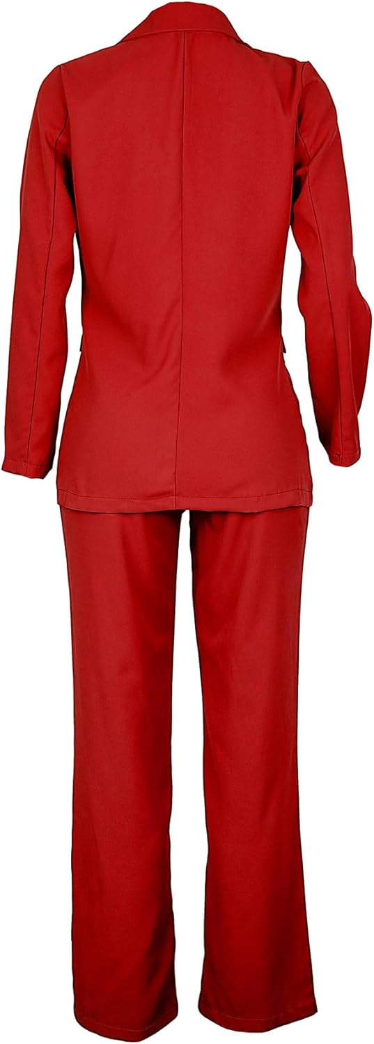 Tcremisa Women's Fashion Fall 2 Piece Pant Suit Dressy Long Sleeve Blazer and Slim Fit Pants Set Business Outfits - Image 5