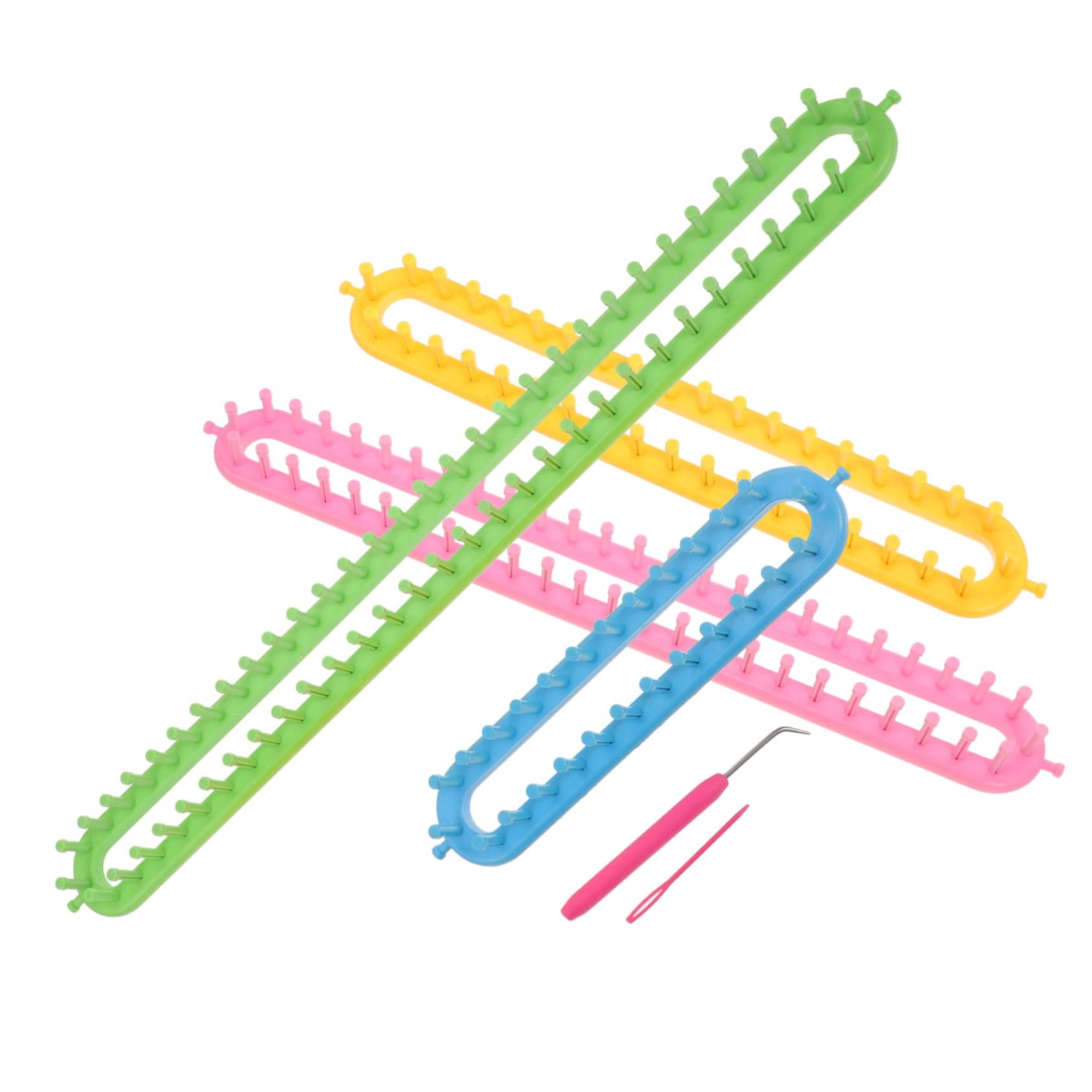 jojofuny Scarf Knitting Loom Sweater Knitter Hand Knitting Supply Easy Operation Suitable for Beginners Professionals