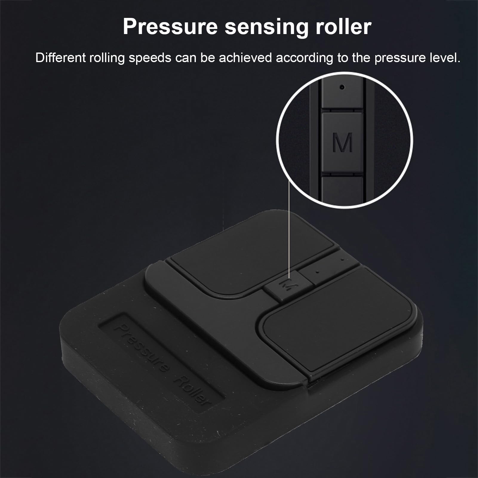 Yctze Mouse Bluetooth Compatto, Scorrimento Sensibile Alla Pressione Silenzioso, Connessione 3 in 1, for Lavoro Ufficio e Uso Quotidiano