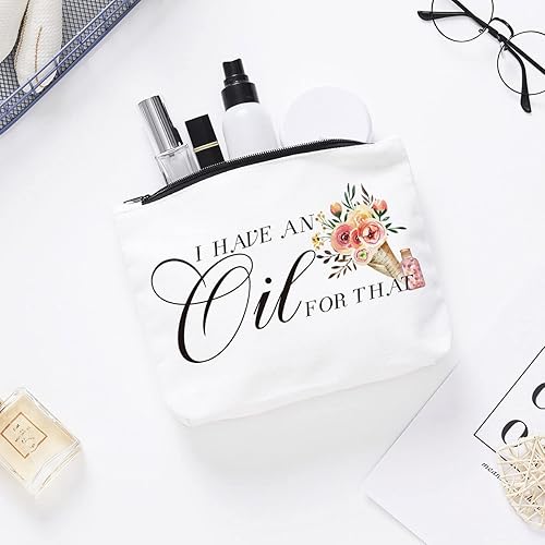 Miniatura 7 de Bolsa de aceite esencial - Almacenamiento de aceite esencial - Bolsa de maquillaje de viaje - Estuche de viaje para aromaterapia - Blanco -