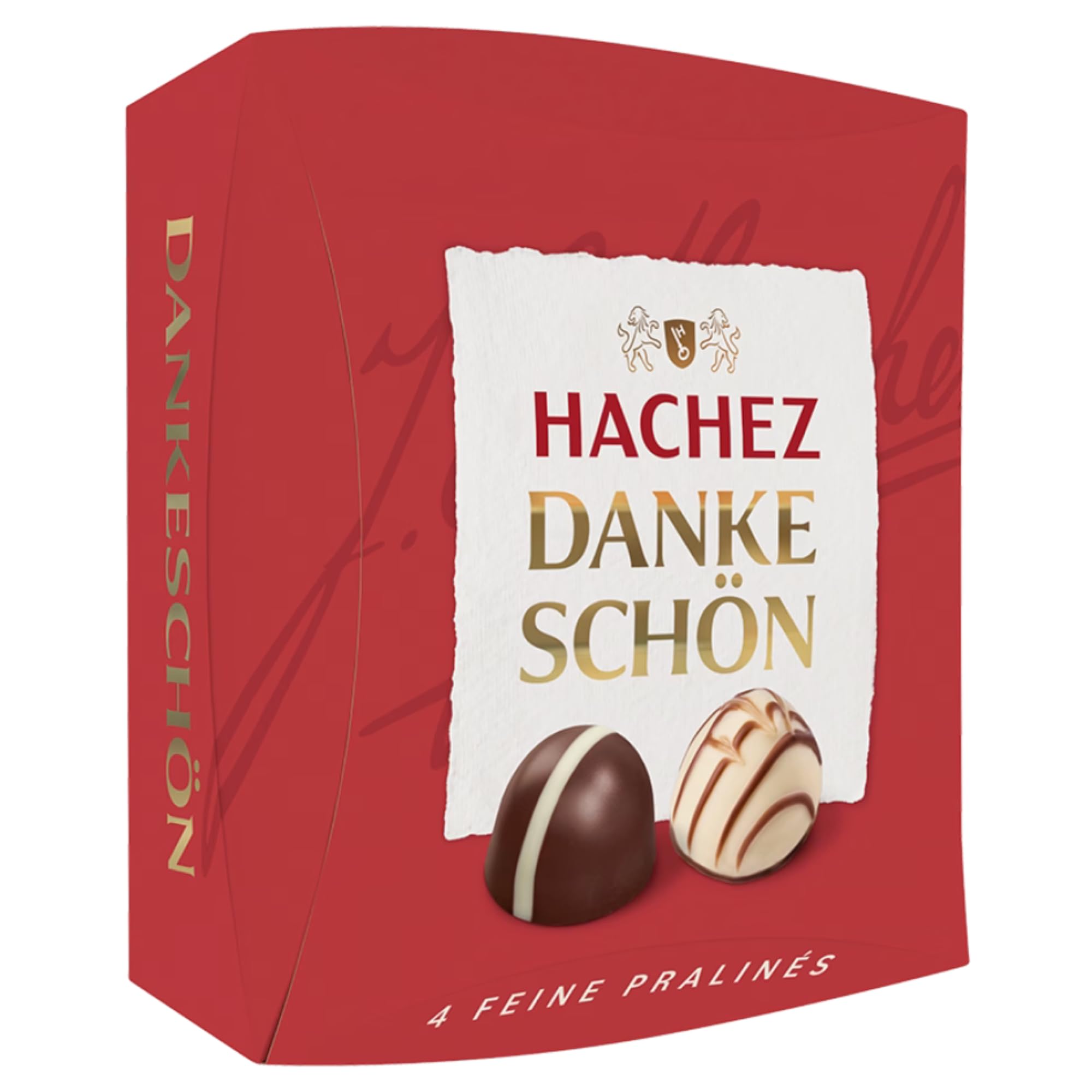usy Bundle für Hachez Schokolade Pralinenmischung Dankeschön VPE (12x40g Packung) + usy Block