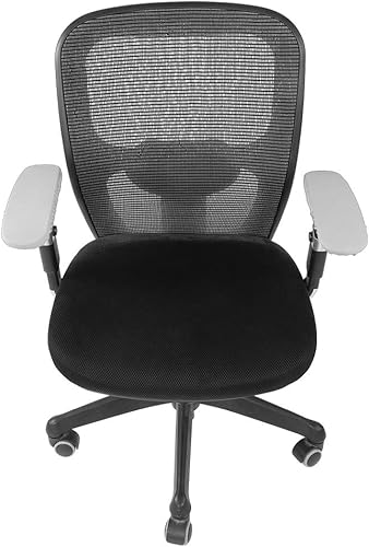 Miniatura 9 de Zerodis Fundas elásticas para reposabrazos de silla de oficina, cómodas y elásticas, almohadillas para reposabrazos para silla de escritorio para