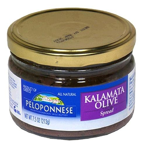 Peloponnese Kalamata propagación de oliva, 7.5-ounce unidades (Pack de 6)