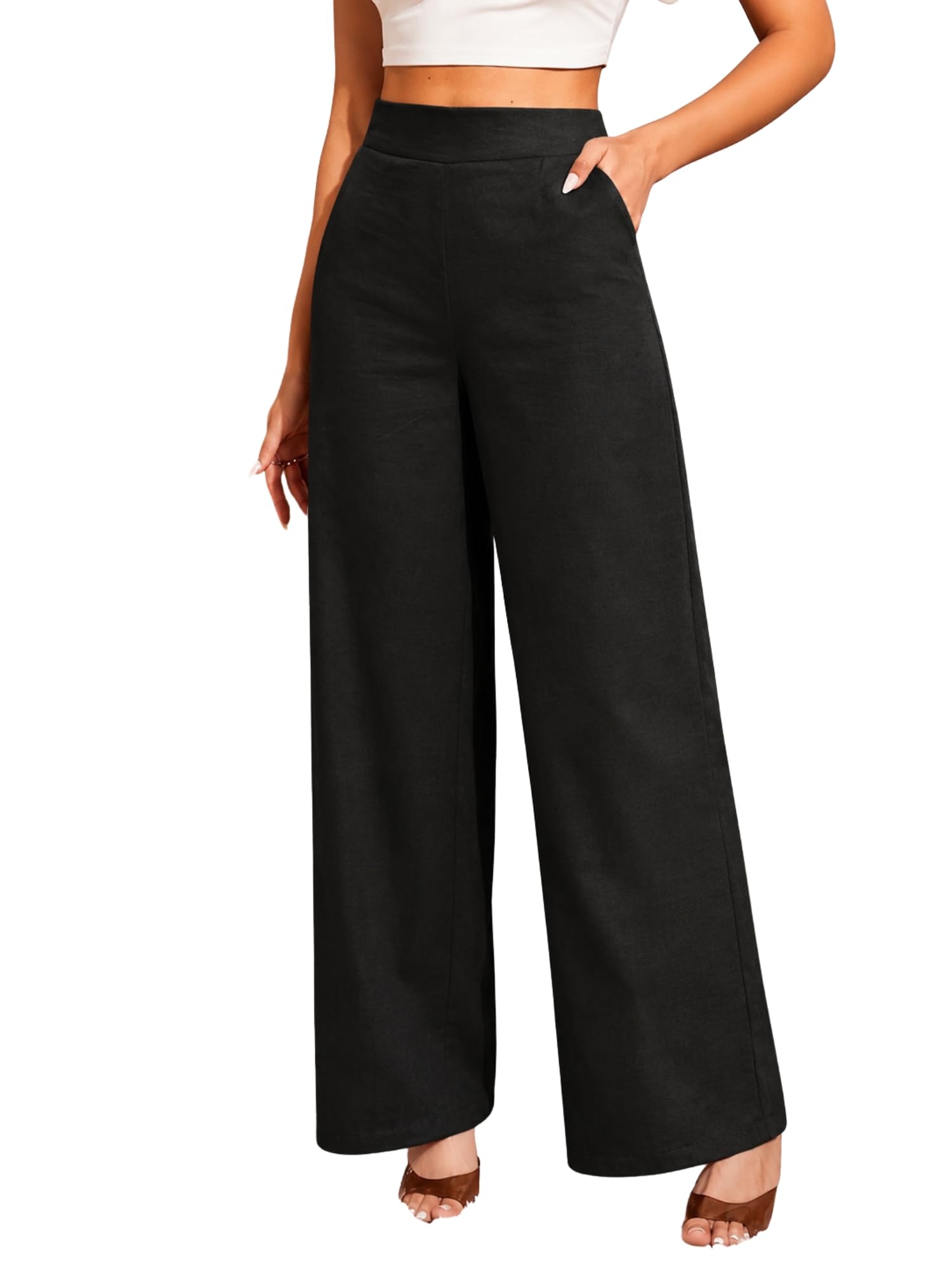 Women Wide Leg Trouser-picture-40