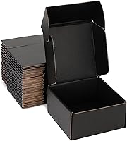 Vista 11 de Cajas de envío pequeñas de 9 x 6 x 2 pulgadas (paquete de 25) – Cajas de cartón corrugado blancas resistentes para pequeñas empresas, comercio