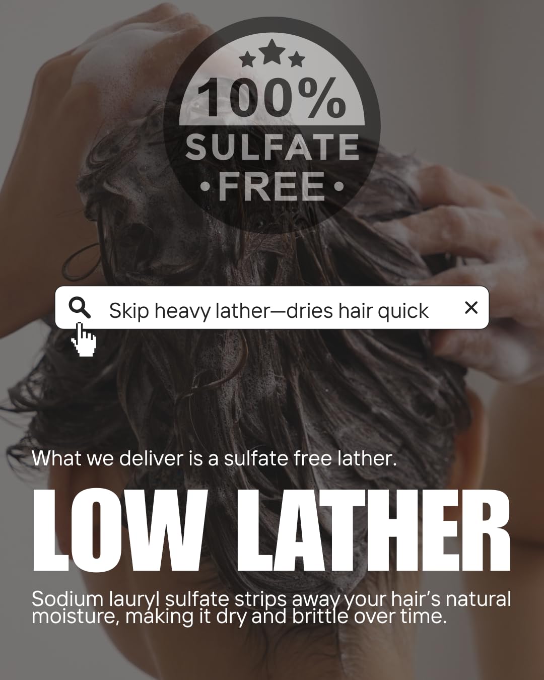 RemySoft Glam Rocker Hydrating Cleanser & Recovery Cream Duo - Safe for Hair Extensions, Weaves and Wigs - Salon Formula Shampoo and Conditioner Combo - Gentle Sulfate-free Lather