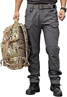 [Anzn] カーゴ パンツ メンズ ワークパンツ 軍パン 多機能 作業着 ズボン 大きいサイズ 多ポケット ミリタリー ズボン lan-M