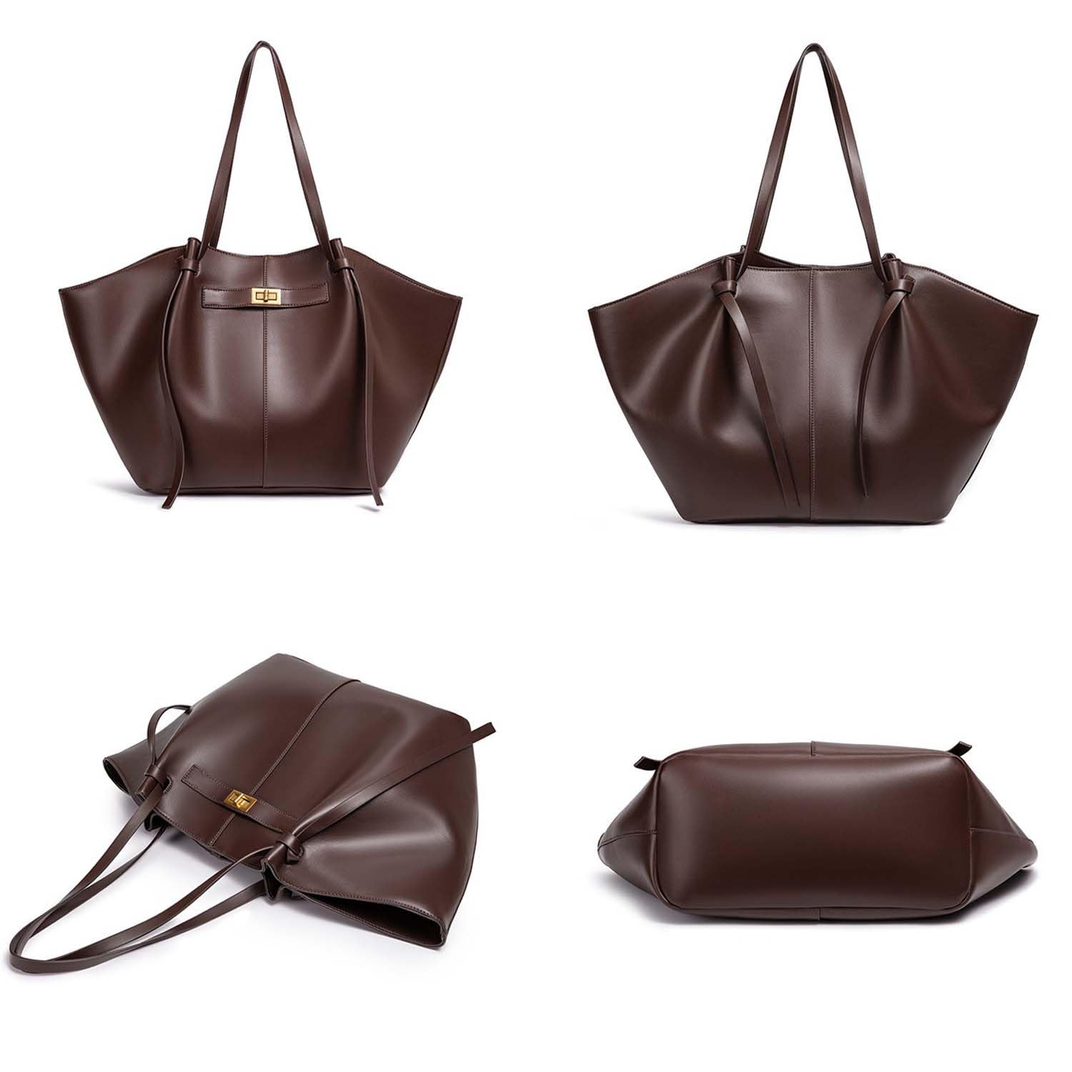 YUNFAN Tote Bag Damen,Large Shopper Tasche mit Abnehmbarem Schultergurt