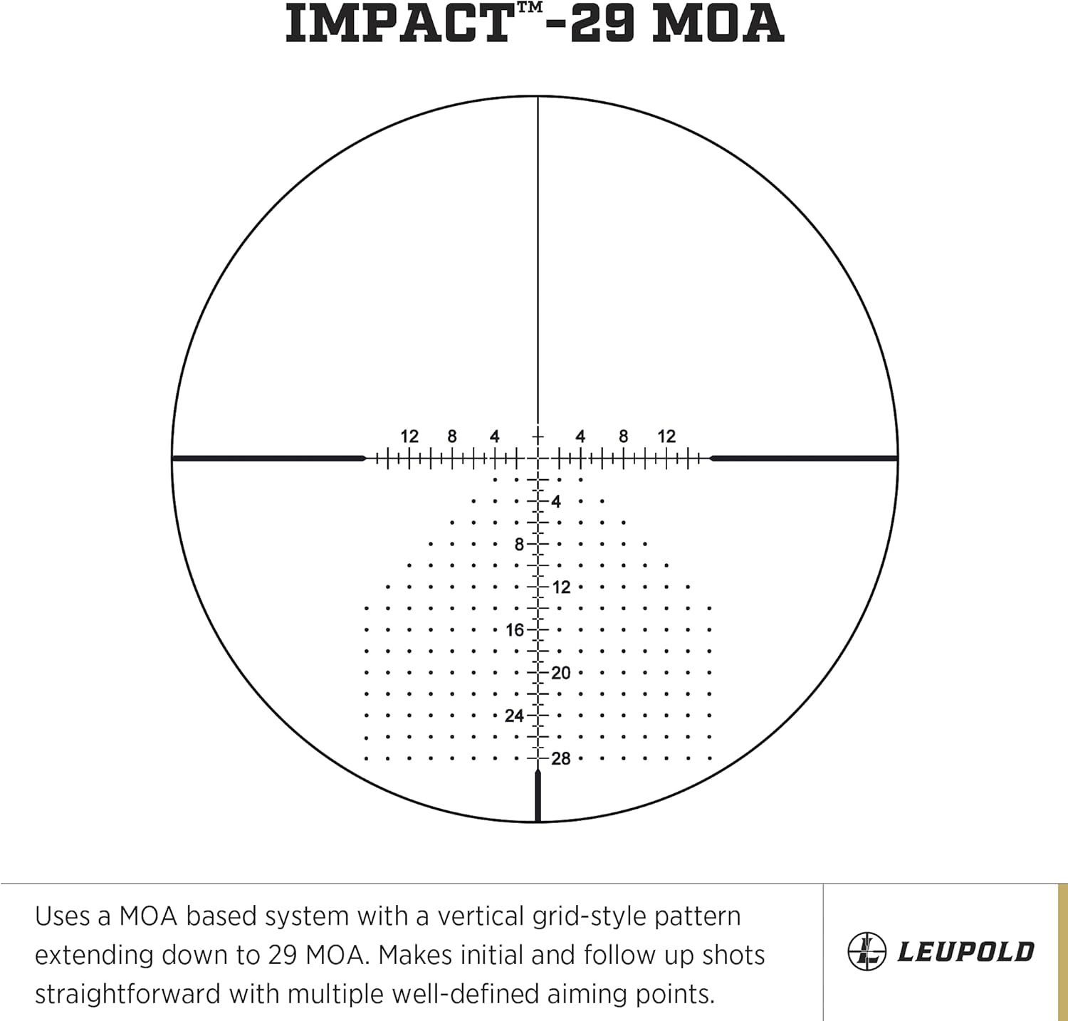 Leupold VX-5HD 3-15x44mm Side Focus Riflescope Impact-29 MOA CDS (171716)