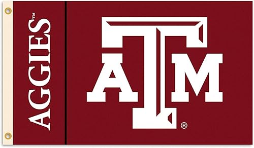Miniatura 9 de BSI PRODUCTS, INC. - Bandera de Texas A&M Aggies de 3 x 5 pies con ojales de latón de alta resistencia - TAMU orgullo de fútbol, baloncesto y