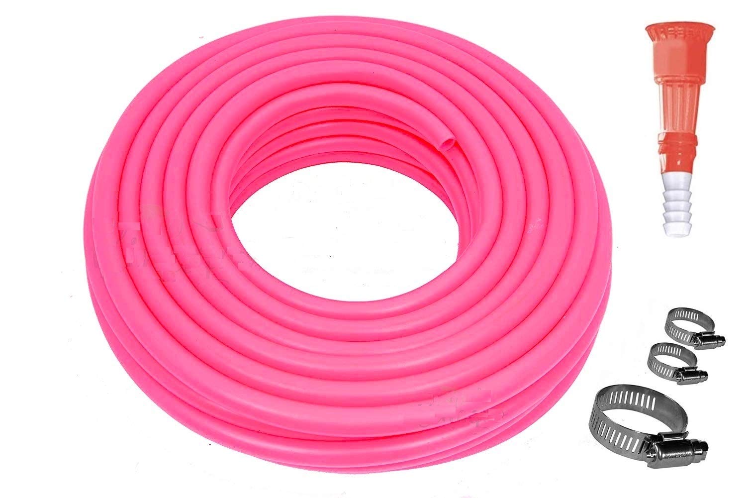 Water Pipe for Garden/Car and Bike Wash/Hose Pipe with Hose Connector Hose Pipe Pink Color0.5 Diameter with Length 45 Ft (B08TX576KZ) Amazon Price History, Amazon Price Tracker