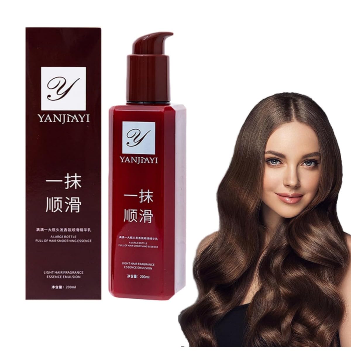 MEWELLYanjmyi Magic Hair Care, Yanjmyi Leave In Conditioner For Frizzy Hair, A Touch Magic Hair Care, Yanjiayi Hair Smoothing Leave-In Conditioner, Magic Hair Care Leave In Conditioner (1pcs)