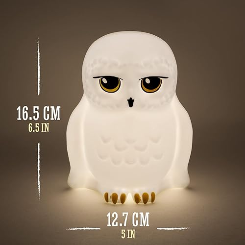 Miniatura 5 de Paladone Harry Potter Hedwig - Luz nocturna con licencia oficial de Harry Potter, regalo de decoración de Harry Potter, luz de humor portátil para