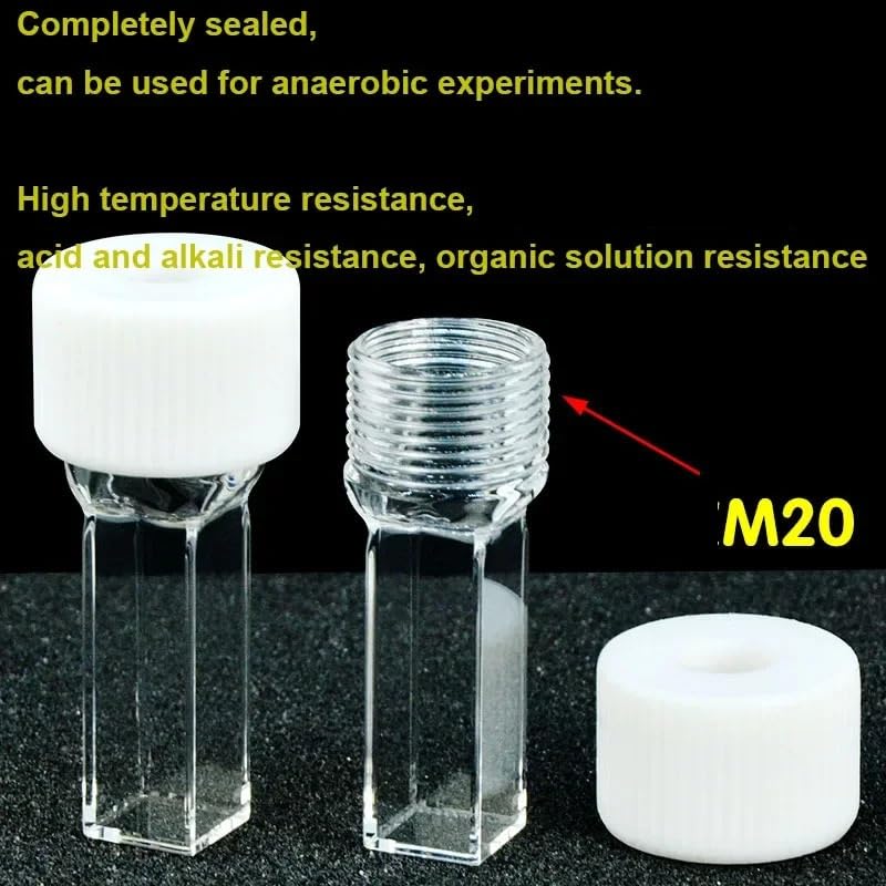 10 mm Quarz-Spiralrillen-Kolorimetrieschale – 3,5 ml, kompatible Laborausrüstung