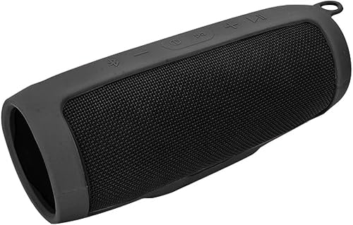 Miniatura 2 de Linkidea Funda de silicona para altavoz compatible con JBL Charge 3, funda protectora de piel suave, bolsa de transporte de viaje con gancho para