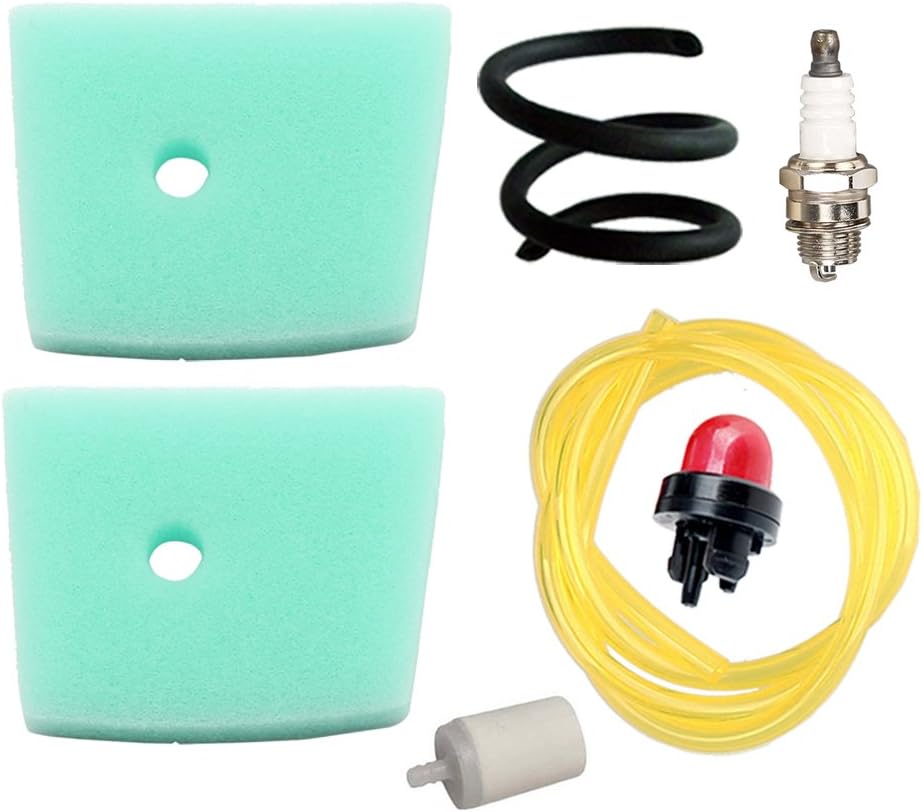 Panari 537186301 Air Filter + Primer Bulb Fuel Spark Plug