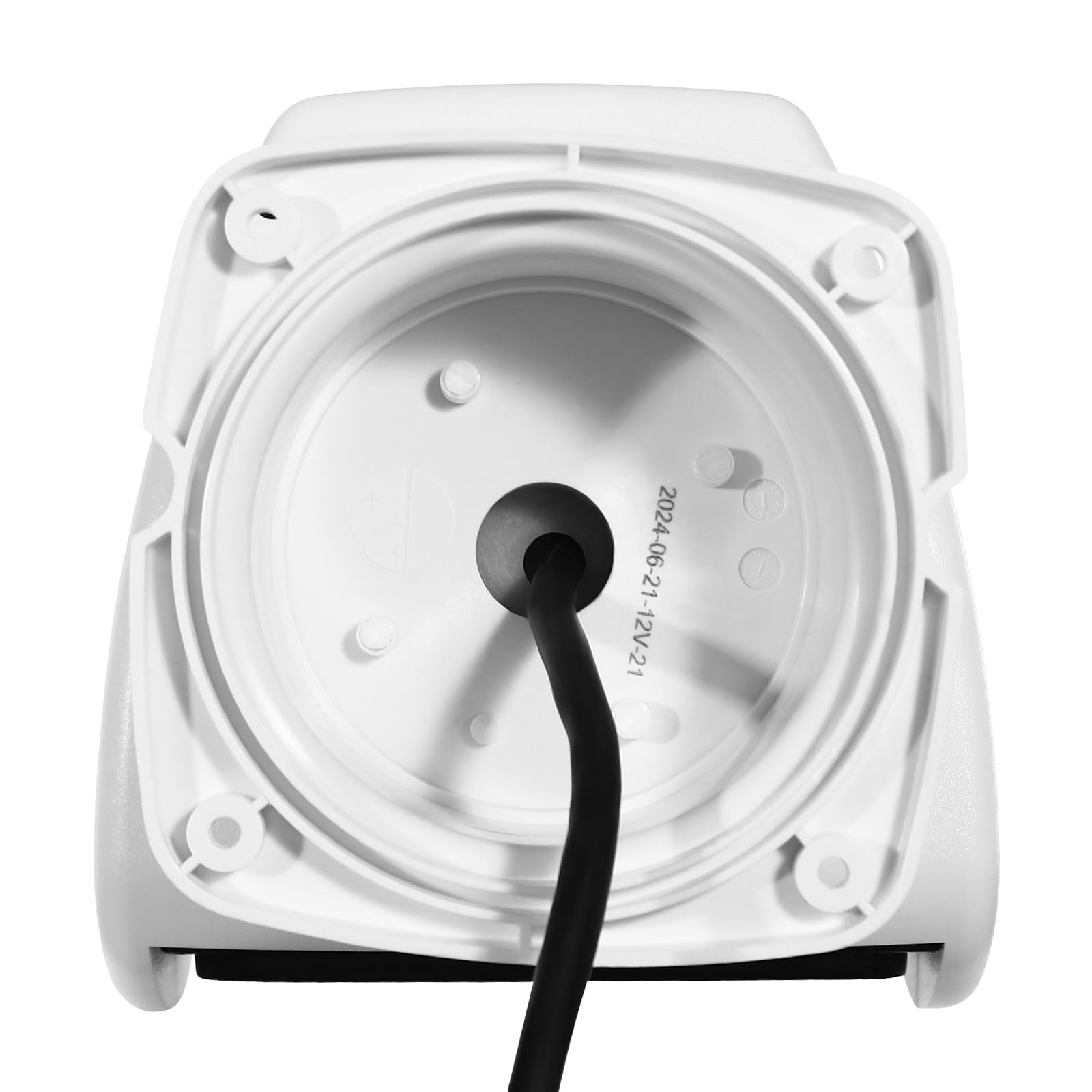 LED Suchscheinwerfer mit Fernbedienung 100W Boot Suchscheinwerfer, Scheinwerfer Boot 3200K 2500 Lumen, Bestrahlungsabstand 800m, 360° Links/Rechts Rotation, 72° Auf/Ab Rotation (Weiß)