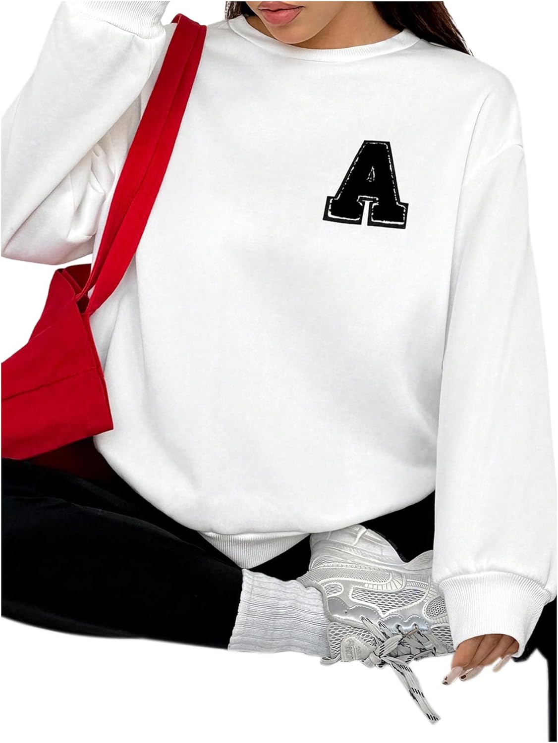 SweatyRocks Women's 2 Piece Outfits Fall 2025 Long Sleeve Sweatshirt Legging Lounge Sets Leisure Travel Sweatsuits - Image 4