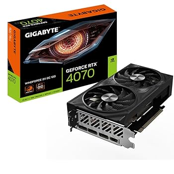 グラフィックボード・グラボ・ビデオカード GIGABYTE RTX 4070SUPER WINDFORCE OC 12G Amazon.com: Gigabyte GeForce RTX 4070 WINDFORCE 2X OC 12G