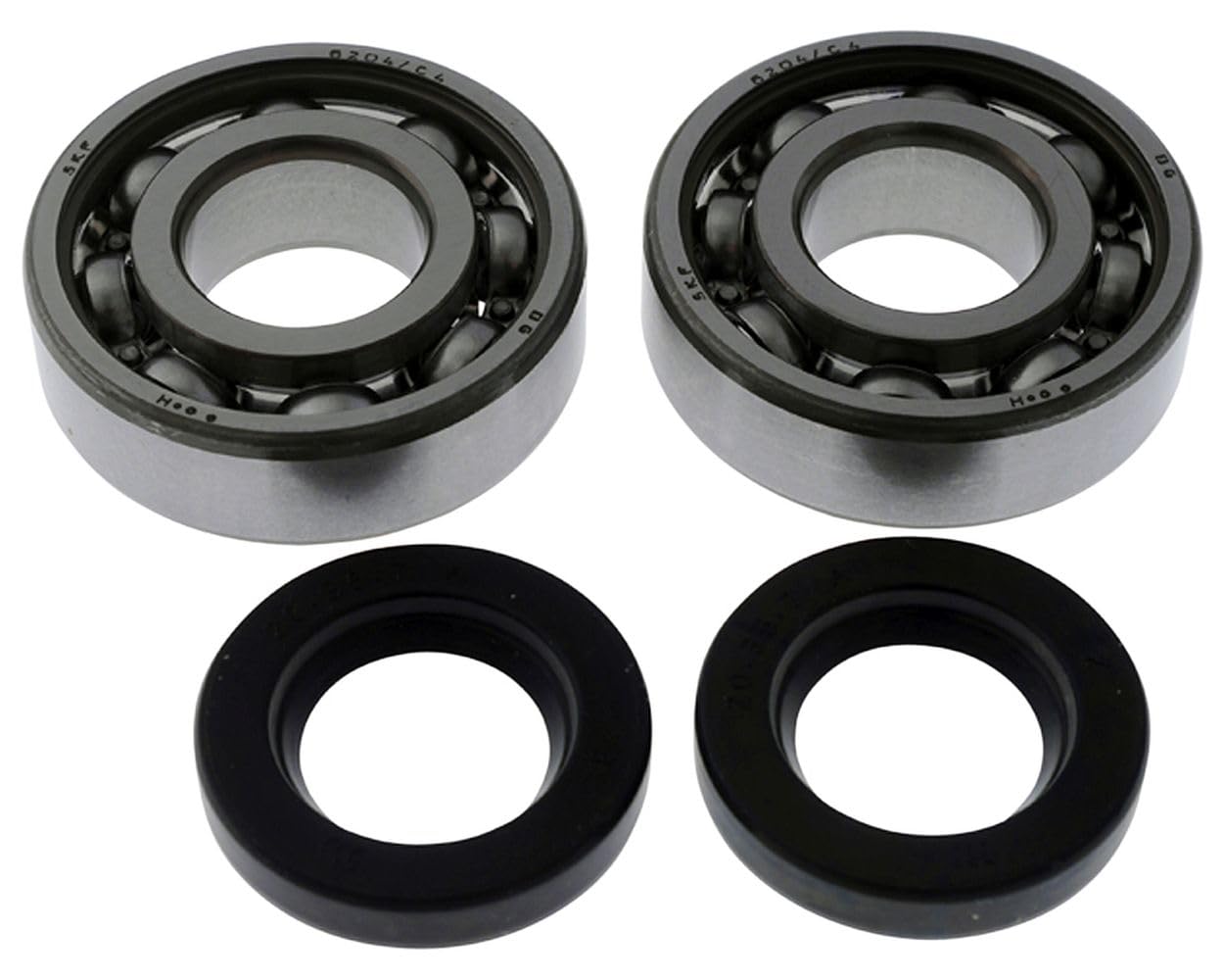 Kurbelwellenlager Set SKF C4 KH inklusive Wellendichtringe kompatibel für APRILIA RS 50cc, RX, SX SM