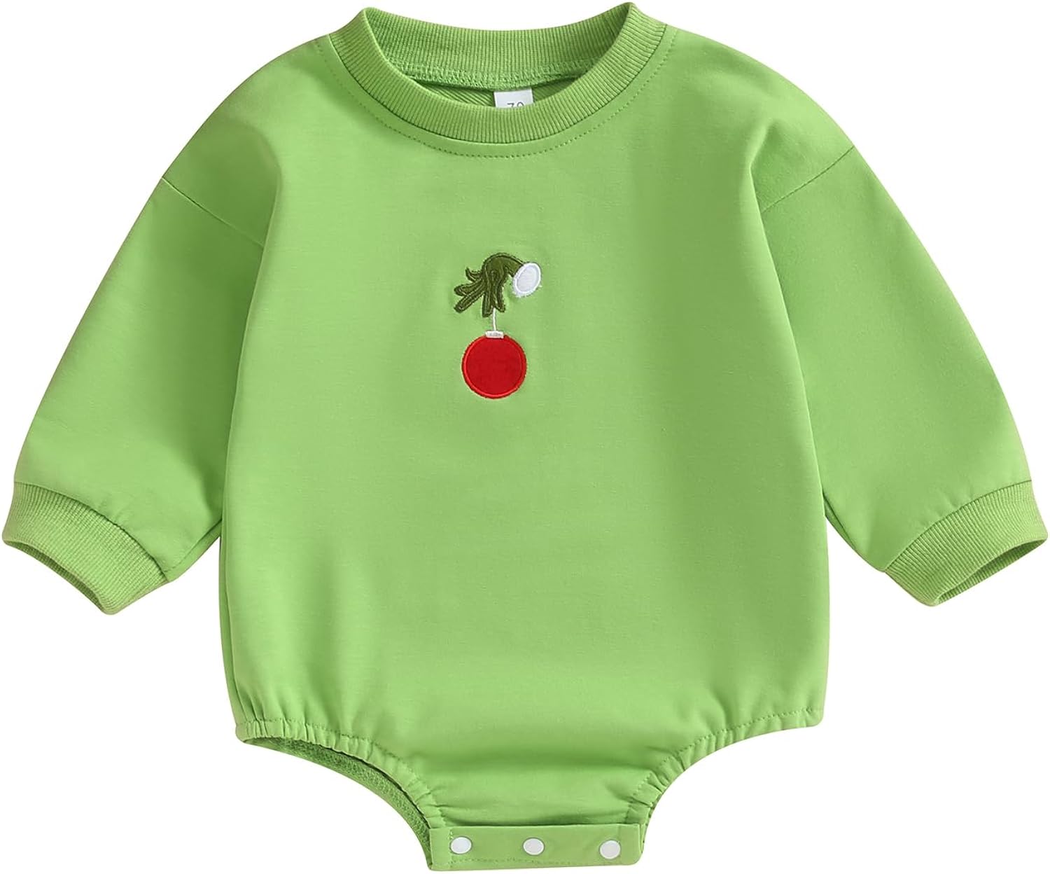 DSORVICD Traje de Navidad para bebé recién nacido, niño, niña, sudadera de Papá Noel, mameluco de manga larga, ropa de Navidad para bebé