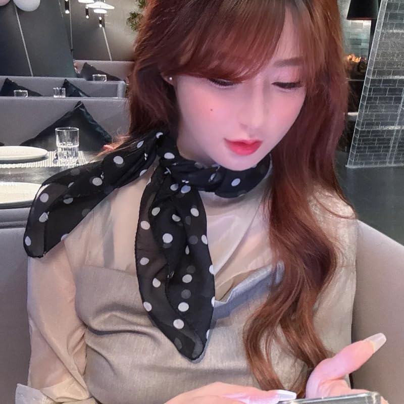 1950s Chiffon Scarf Chiffon Scarf2