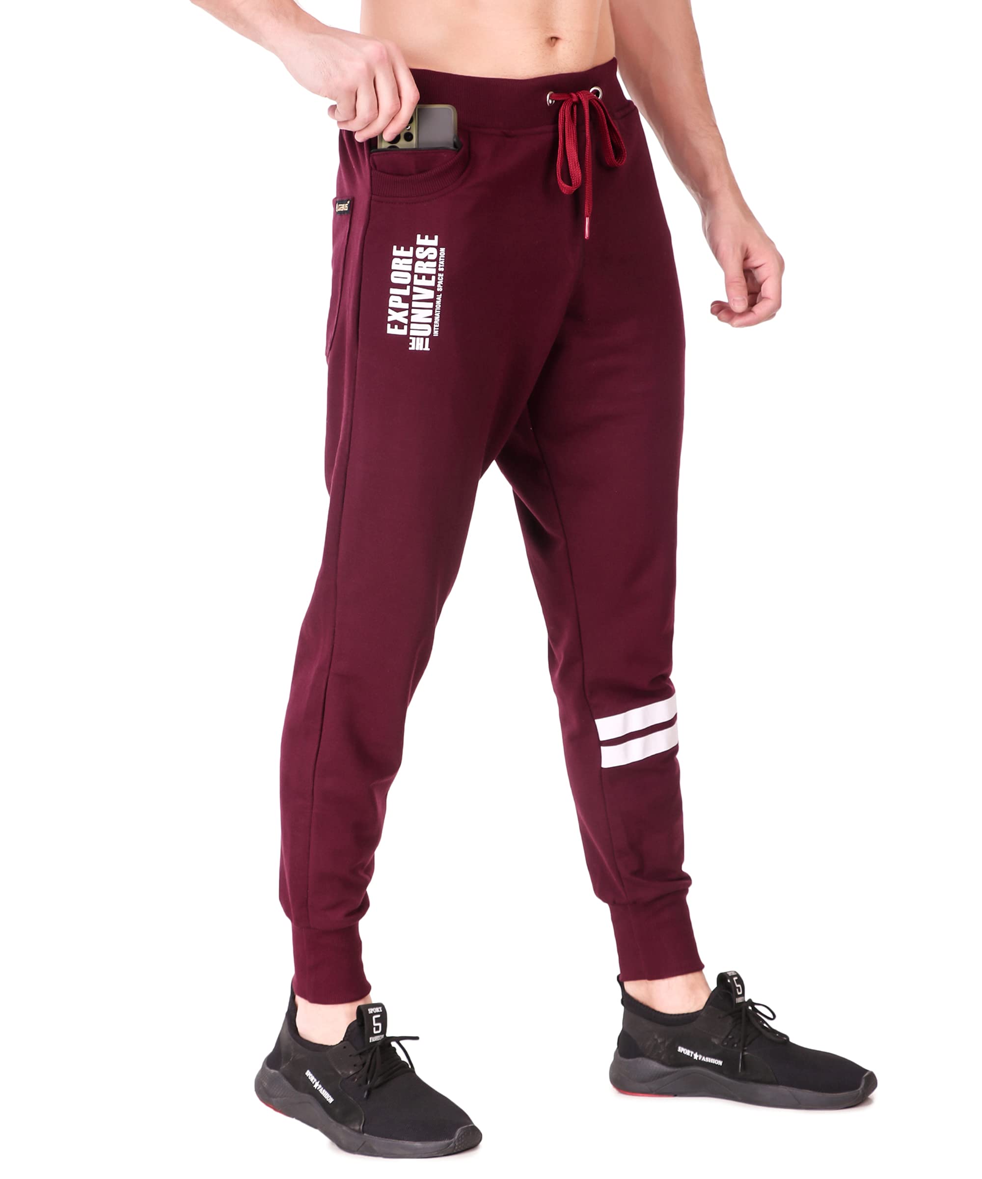 uzarus Men's Slim Fit Track pants-picture-48