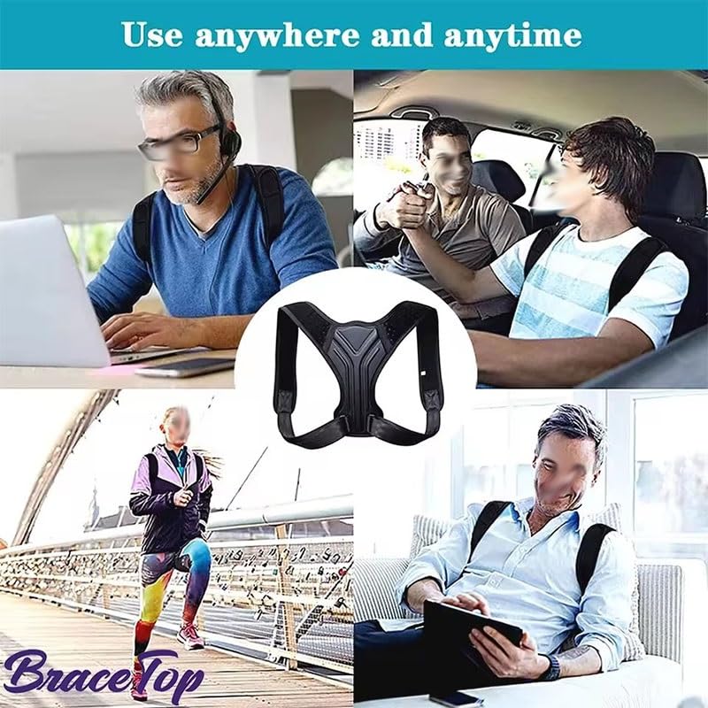 Invisible Shoulder Strap Posture Correction Belt Adjustable Back Straight