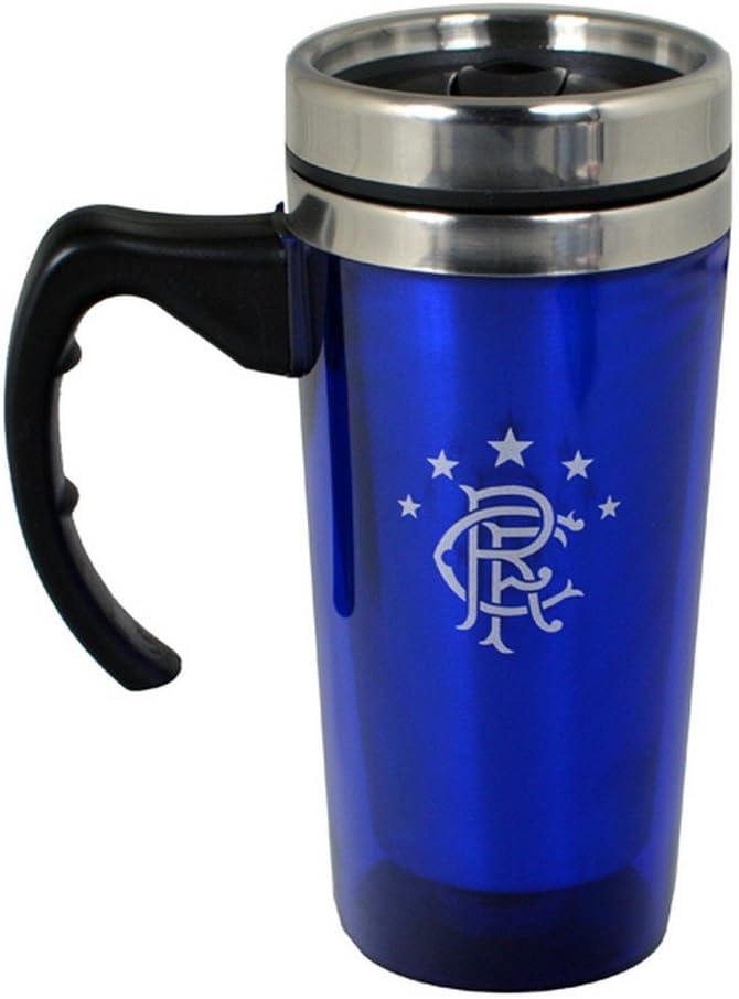  Rangers F.C. Aluminium Travel Mug Official Merchandise 