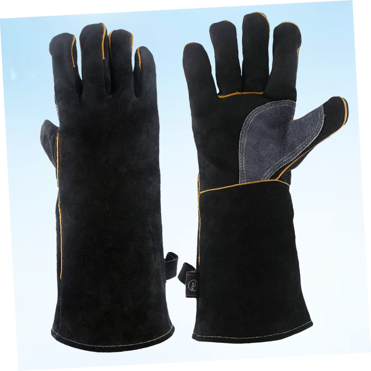UPKOCH Par 16 fragua guantes de construccion guantes de guante de jardineria Guantes de cocina guantes de trabajo guantes para hornear guantes anti-escaldaduras horno estufa Trabaja