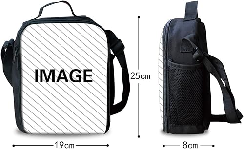 Miniatura 2 de Salabomia Border Collie - Loncheras para mujer con contenedores aislados, bolsa de almuerzo pequeña para picnic, campamento, senderismo, trabajo