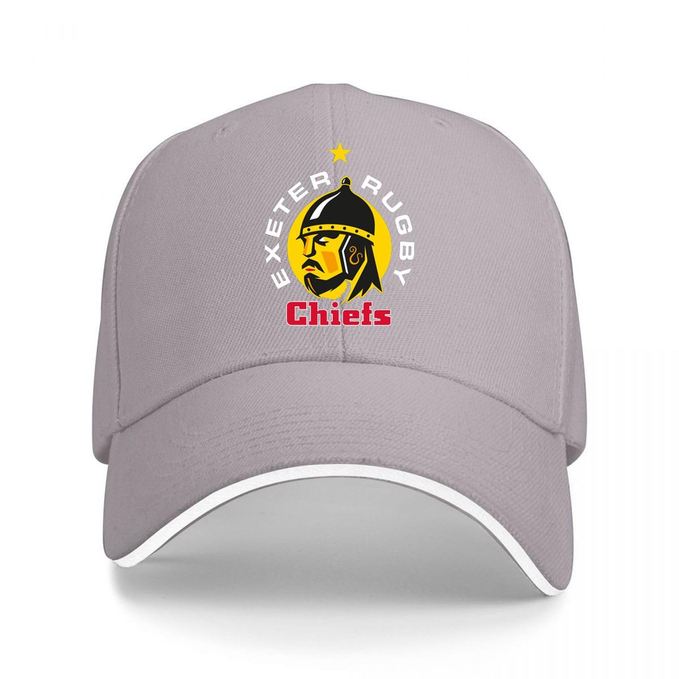 Inwedbw Exeter Chiefs Rugby Gray Unisex Adjustable Baseball Cap