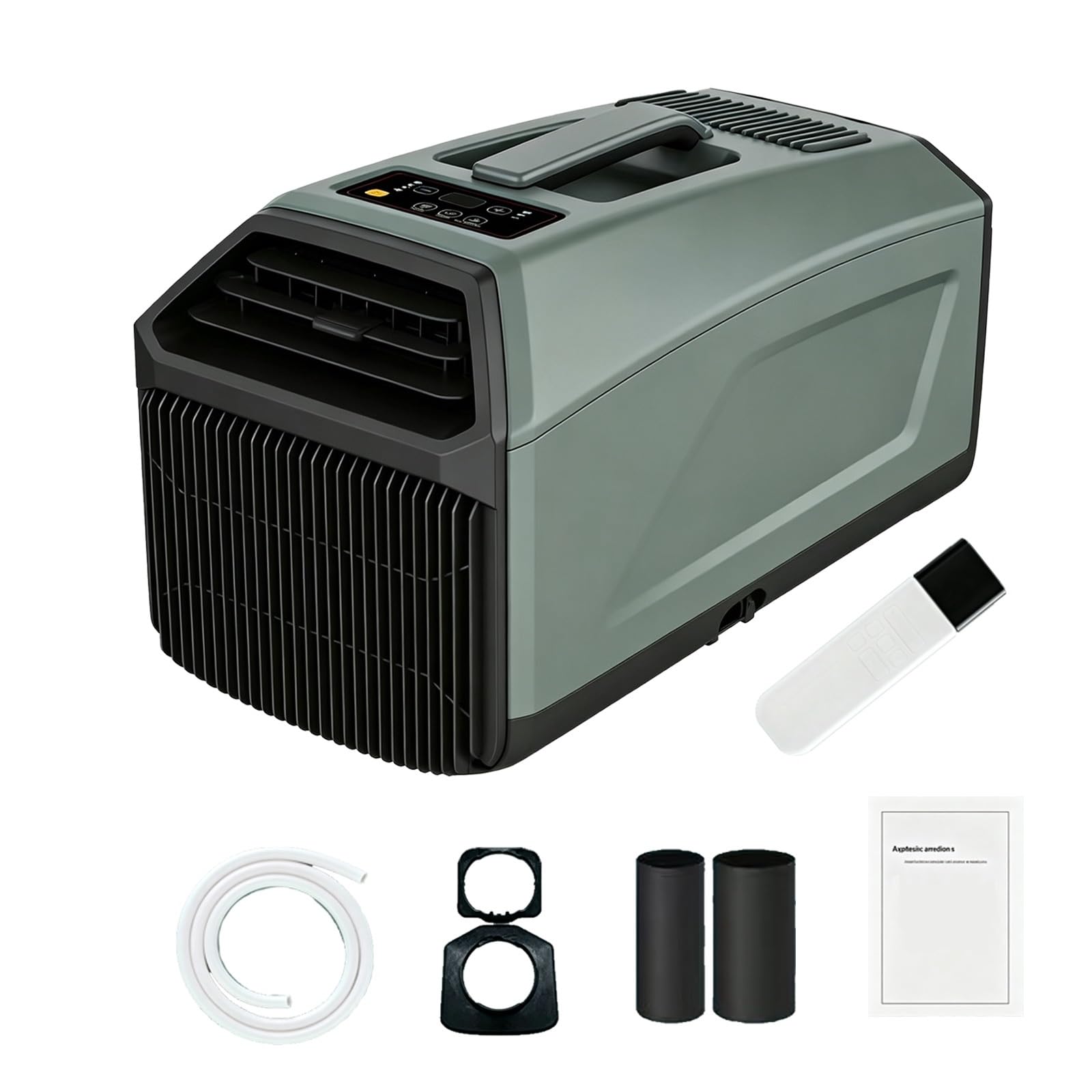 Xenmekrx Green Portable Ac Portable Air Conditioner For Car,Camping Cooler Unit
