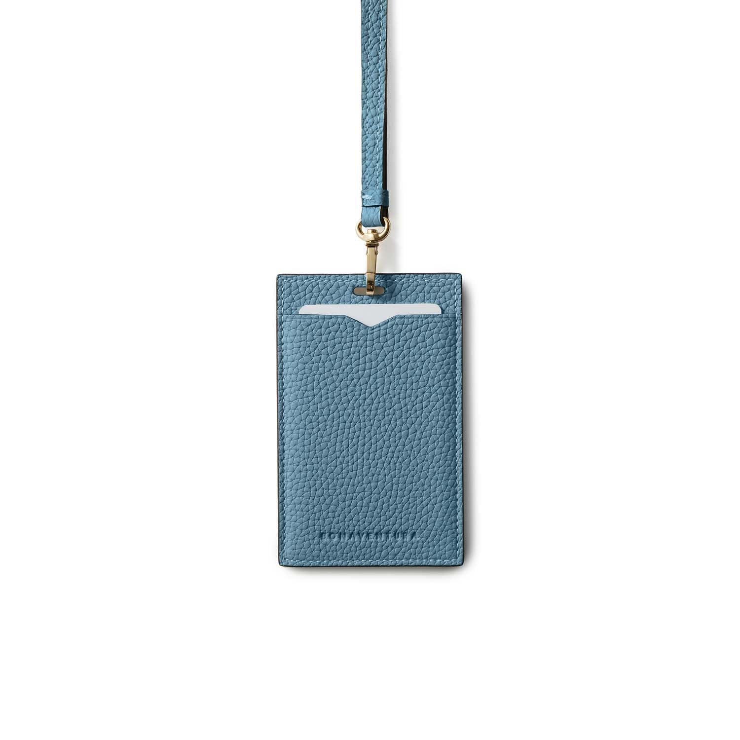 Amazon.co.jp: [BONAVENTURA] IDカードホルダー 縦型[シアン